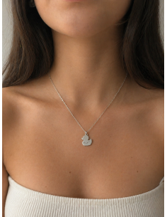 COLGANTE PATO MAMA PLATA 1ª LEY