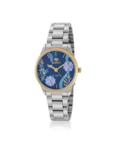 RELOJ MAREA FLORES AZUL 11/4