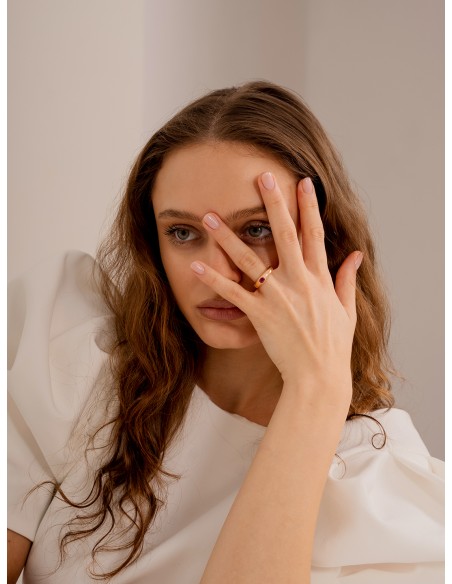ANILLO RUBÍ ORO DE 18K