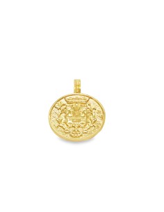 Medalla ÀLIGA plata amb un bany d'or 2