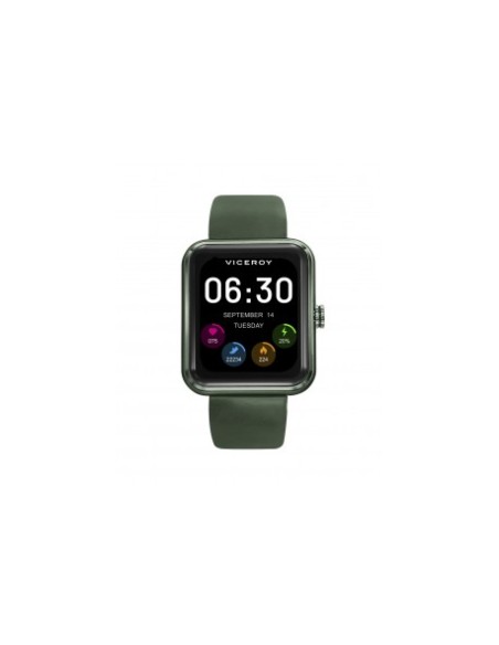 RELOJ SMART ALUMINIO VERDE CORREA VA