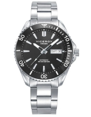 Reloj automático de hombre con caja de acero
