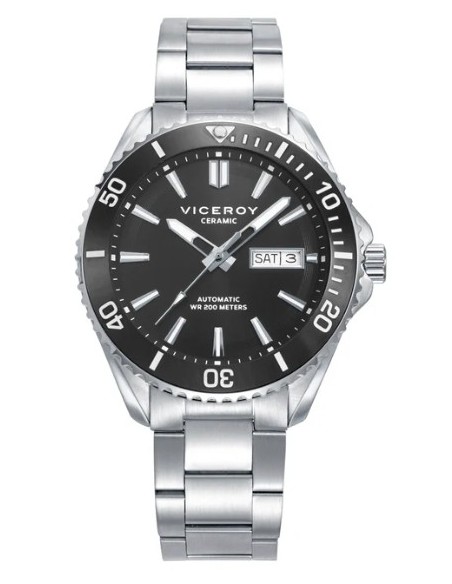 Reloj automático de hombre con caja de acero
