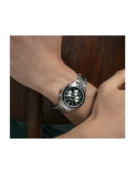 CRONO ACERO Y ALUMINIO BRAZALETE SR VA