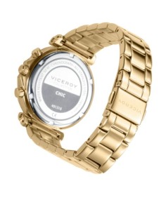 Reloj señora caja de acero dorado 2