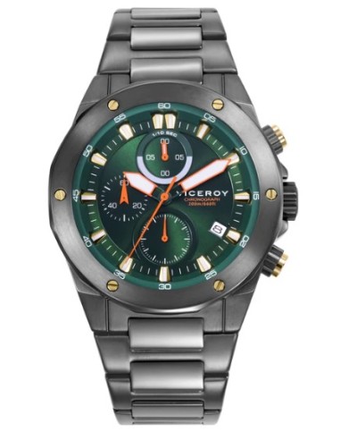 Reloj hombre caja de acero Ip gris 46853-67