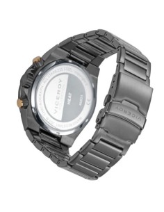 Reloj hombre caja de acero Ip gris 46853-67 2